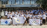 Технически университет – Варна отбеляза Международния олимпийски ден със символично пренасяне на олимпийския огън