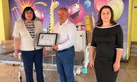 Закупената апаратура със събраните средства от благотворителния базар „Великден на надеждата!“ вече е в Дома за медико-социални грижи за деца – Варна 