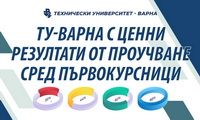 ТУ-Варна с ценни резултати от проучване сред първокурсници